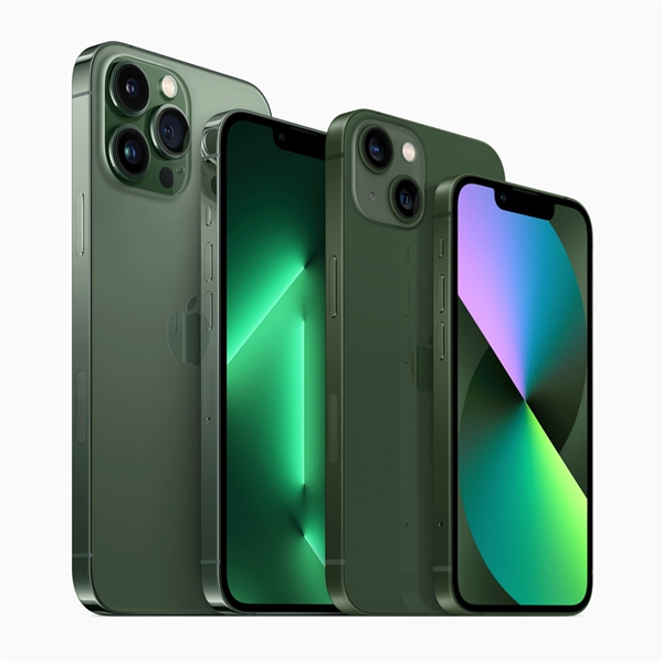 iPhone 13系列新增蒼嶺綠：7999元起！蘋果正全力生產(chǎn)