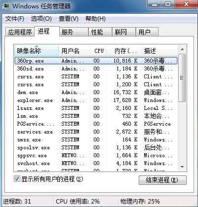 win7打開(kāi)任務(wù)管理器快捷打開(kāi)方式