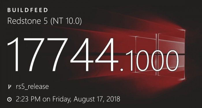 使用Timeline時應用崩潰可修復，Windows 10 Build 17744發(fā)布
